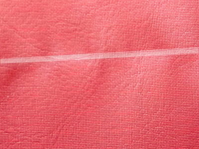 Organza mit gezogenen Fden ...