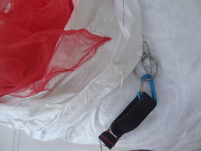 Alles gut verstaut mit Ringen fr die Befestigung