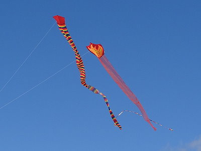 Kleiner Flame neben 30m Schlange, alles ein Frage der Perspektive ...