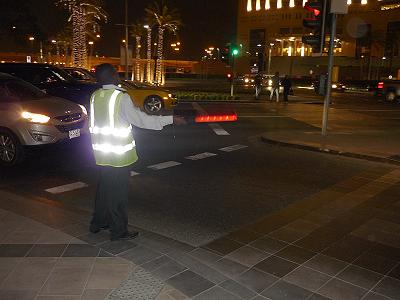 Nicht nur am Turm jede Menge Sicherheit ...