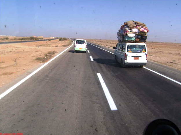 Auf dem Weg nach Kairo ...