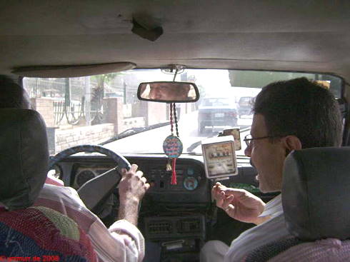 Taxifahrt in Kairo ...