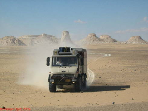 Lichtblick: In drei Tagen geht es in das westliche Sandmeer ...