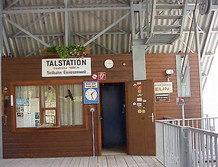 ... an der Talstation zur Eisriesenwelt ...