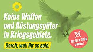 Grüne Lügen: Wahlplakat September 2021 (!)