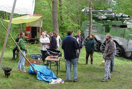 Wie immer: Gern gesehen bei Hausmessen ...