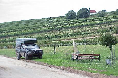 Zwischen Weinreben: Burgenland 2003