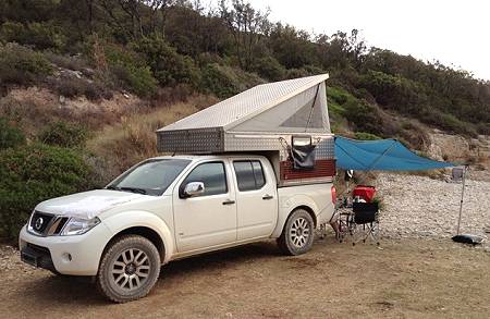 ... und auch beim geruhsamen Camping ...