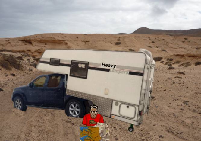 Unterwegs mit Heavy Campers ...