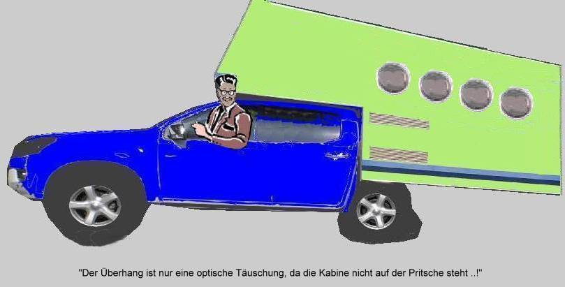 Kombination Pickup plus Wohnkabine schon grundstzlich Unfug?