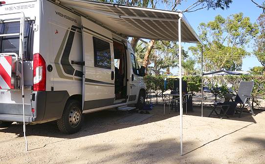 Ohne Auffahrkeile: Kurzzeitig heimisch werden am Ebro in Spanien ...