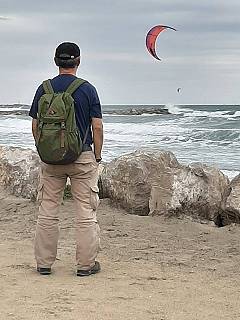 Kitesurfing in der Camargue ...