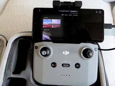 Fernbedienung mit Smartphone