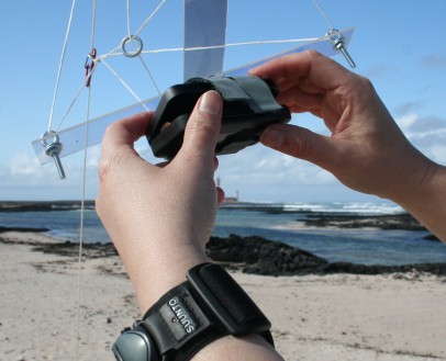 Kameragehuse mit Klettverschluss