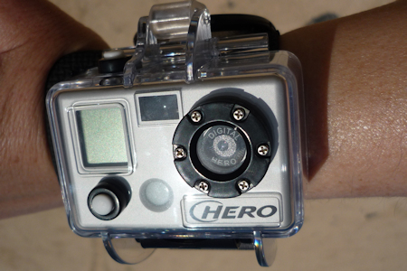 ... ab ins Wasser mit der Actioncam ...