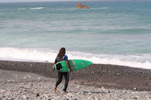 Immer noch eine Reise wert: An der Playa de Garcey ...