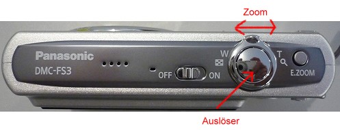 bersichtlich an  Oberseite...