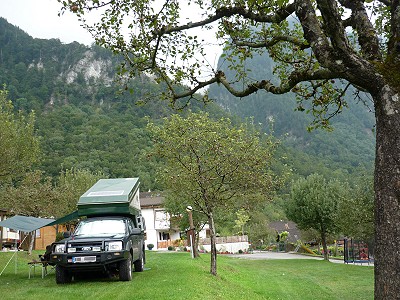 Funkerparadies unter seltenen Apfelbumen?