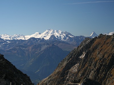 Panorama mit Matterhorn ...