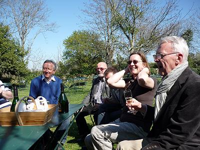Auftakt zur Weinreise ...