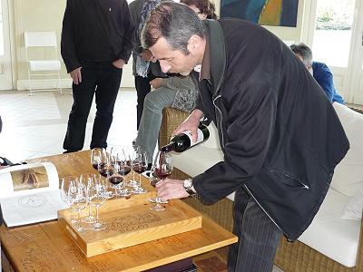 Ein edler Tropfen im Schloss ...