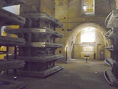 ... und Sttzen fr den Turm ...