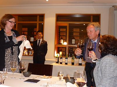 Ausklang im Chteau Cordeillan-Bages ...