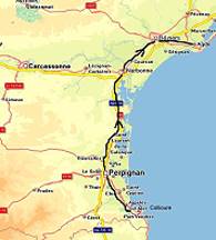 Im Zug von Collioure nach Agde ... Im Zug von Collioure nach Agde ...