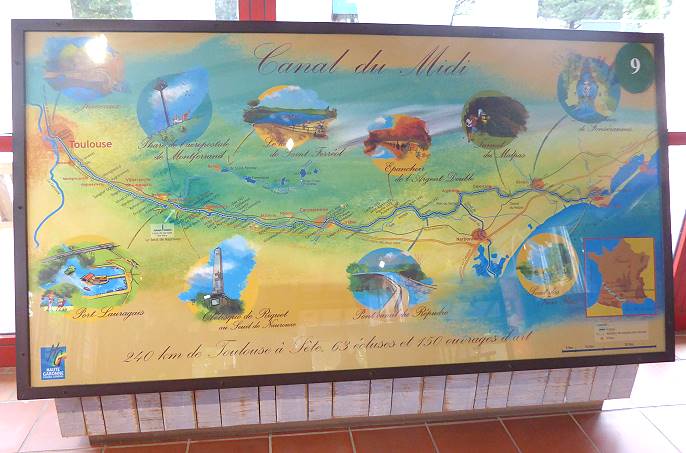 "Unser" diesmaliger Kanalabschnitt ist auch dabei ...