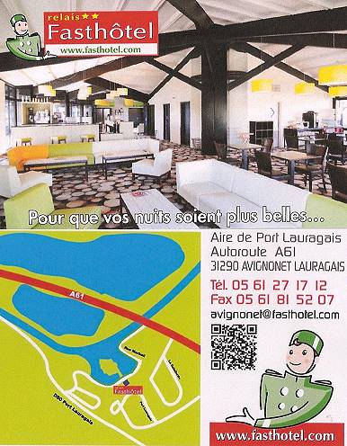 Das Basiscamp: Fasthtel Port Lauragais