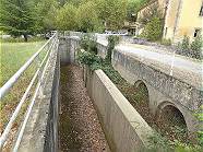 Historische Anlagen des Zuflusses