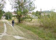 Mal wieder: Rckmarsch durchs Gelnde ...