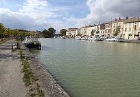 Am Hafen von Castelnaudary