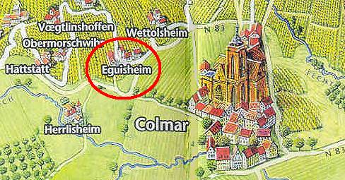 An der Elsssischen Weinstrae ...