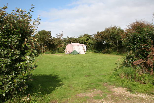 Verlassenes Zelt ...