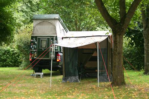 Oztent als willkommene Ergnzung ...