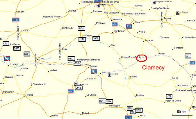 500 km zurck ins Burgund ...