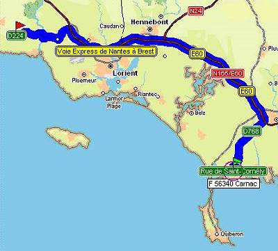 Nur 70 km nach Finistre ...