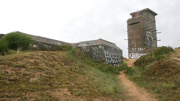 An der Batterie von Plouharnel ...