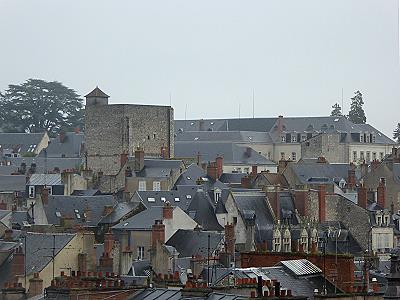 Blick über Blois ...