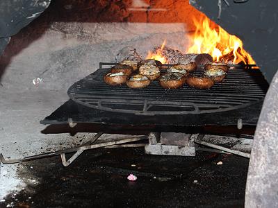 ... gefllte Pilze vom Rost ...