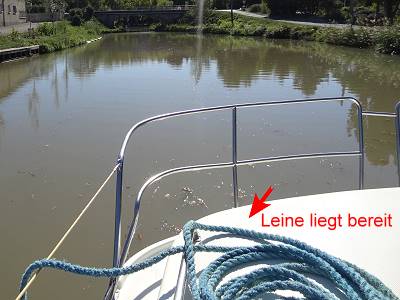 Wehe, wenn die Leine nicht geordnet ist ... Wehe, wenn die Leine nicht geordnet ist ...