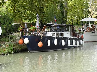 Bootsidylle mit Hightech ... Bootsidylle mit Hightech ...