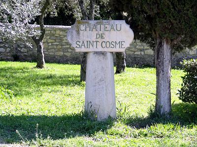 Chteau de Saint Cosme mit Chapelle ...