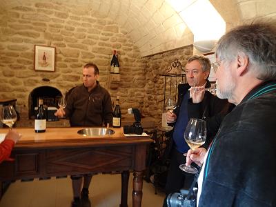 Degustation mit Kater ...