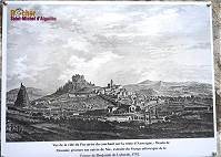 1792: Kapelle und Kathedrale. Heute trägt der höchste Punkt die rosarote Maria mit Kind 1792: Kapelle und Kathedrale. Heute trägt der höchste Punkt die rosarote Maria mit Kind
