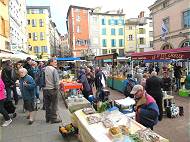 Markt in Le Puy Markt in Le Puy