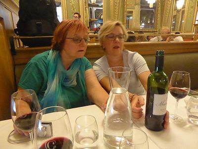 Weinstudium im Le Bibent ...