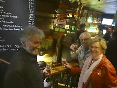 Absacker nach dem Hauptgericht des Anstoes ...