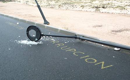 ... auf der Strae zum Leuchtturm ...